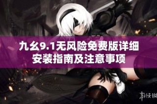 九幺9.1无风险免费版详细安装指南及注意事项