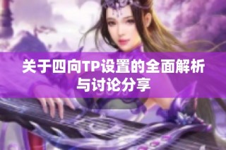 关于四向TP设置的全面解析与讨论分享