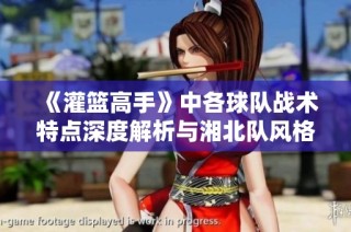 《灌篮高手》中各球队战术特点深度解析与湘北队风格探讨