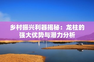 乡村振兴利器揭秘：龙柱的强大优势与潜力分析