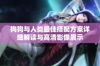 狗狗与人类最佳搭配方案详细解读与高清影像展示