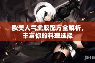欧美人气禽胶配方全解析，丰富你的料理选择
