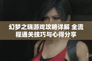 幻梦之晓游戏攻略详解 全流程通关技巧与心得分享