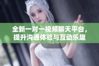 全新一对一视频聊天平台，提升沟通体验与互动乐趣