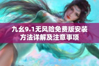 九幺9.1无风险免费版安装方法详解及注意事项