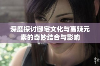 深度探讨御宅文化与高辣元素的奇妙结合与影响