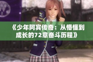 《少年阿宾传奇：从懵懂到成长的72章奋斗历程》