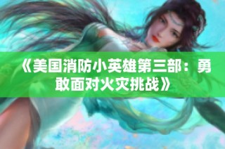 《美国消防小英雄第三部：勇敢面对火灾挑战》