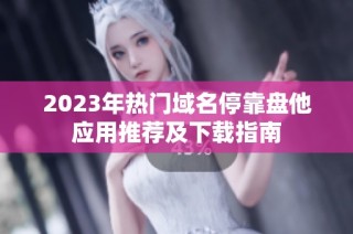 2023年热门域名停靠盘他应用推荐及下载指南