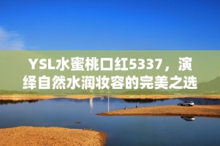YSL水蜜桃口红5337，演绎自然水润妆容的完美之选