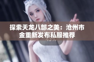 探索天龙八部之美：沧州市金重新发布私服推荐