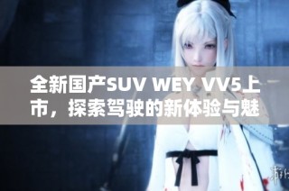 全新国产SUV WEY VV5上市，探索驾驶的新体验与魅力
