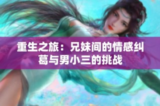 重生之旅：兄妹间的情感纠葛与男小三的挑战