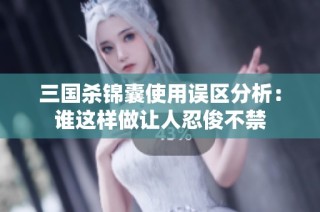 三国杀锦囊使用误区分析：谁这样做让人忍俊不禁