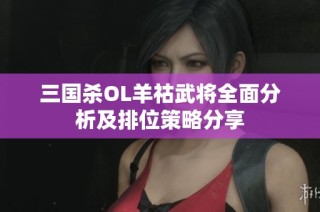 三国杀OL羊祜武将全面分析及排位策略分享