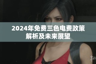 2024年免费三色电费政策解析及未来展望