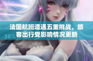 法国航班遭遇五重挑战，旅客出行受影响情况更新