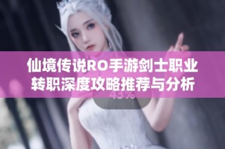 仙境传说RO手游剑士职业转职深度攻略推荐与分析