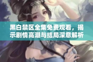 黑白禁区全集免费观看，揭示剧情高潮与结局深意解析