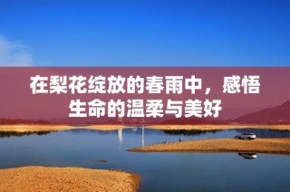 在梨花绽放的春雨中，感悟生命的温柔与美好