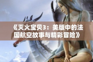 《灭火宝贝3：美版中的法国航空故事与精彩冒险》