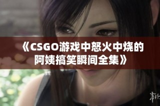 《CSGO游戏中怒火中烧的阿姨搞笑瞬间全集》