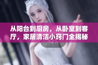 从阳台到厨房，从卧室到客厅，家居清洁小窍门全揭秘