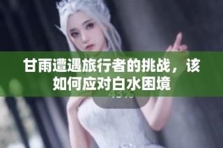 甘雨遭遇旅行者的挑战，该如何应对白水困境