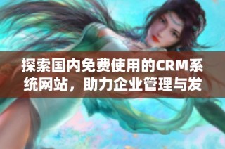探索国内免费使用的CRM系统网站，助力企业管理与发展