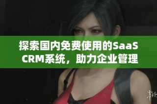 探索国内免费使用的SaaS CRM系统，助力企业管理与效率提升