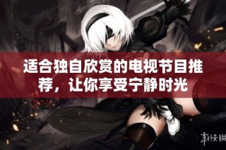 适合独自欣赏的电视节目推荐，让你享受宁静时光