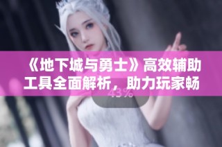 《地下城与勇士》高效辅助工具全面解析，助力玩家畅游游戏世界