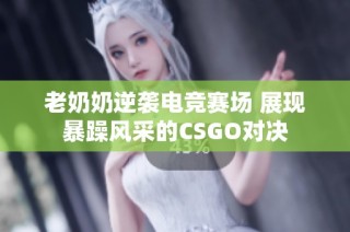 老奶奶逆袭电竞赛场 展现暴躁风采的CSGO对决