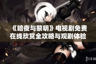 《暗夜与黎明》电视剧免费在线欣赏全攻略与观剧体验分享