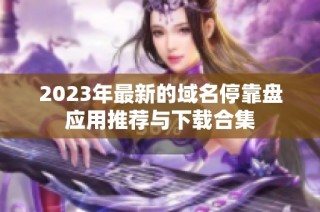 2023年最新的域名停靠盘应用推荐与下载合集