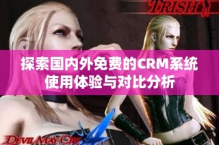 探索国内外免费的CRM系统使用体验与对比分析