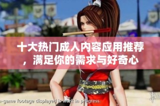 十大热门成人内容应用推荐，满足你的需求与好奇心