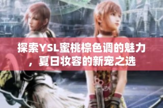 探索YSL蜜桃棕色调的魅力，夏日妆容的新宠之选