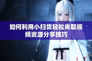 如何利用小扫货轻松夹取视频资源分享技巧