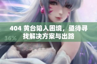 404 黄台陷入困境，亟待寻找解决方案与出路