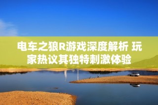 电车之狼R游戏深度解析 玩家热议其独特刺激体验