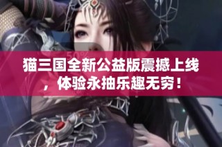 猫三国全新公益版震撼上线，体验永抽乐趣无穷！