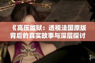 《高压监狱：透视法国原版背后的真实故事与深层探讨》