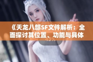 《天龙八部SF文件解析：全面探讨其位置、功能与具体使用方法》
