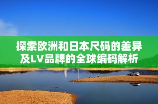 探索欧洲和日本尺码的差异及LV品牌的全球编码解析