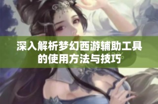 深入解析梦幻西游辅助工具的使用方法与技巧