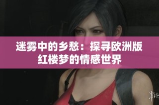迷雾中的乡愁：探寻欧洲版红楼梦的情感世界