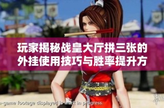 玩家揭秘战皇大厅拼三张的外挂使用技巧与胜率提升方法