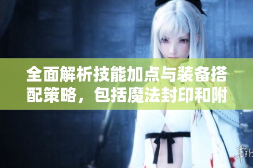 全面解析技能加点与装备搭配策略，包括魔法封印和附魔技巧
