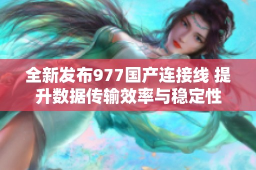 全新发布977国产连接线 提升数据传输效率与稳定性